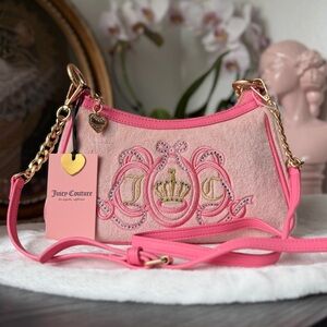 Juicy Couture “juicy Lovers Club Shoulder Bag”, pink lemonade / pink diamond